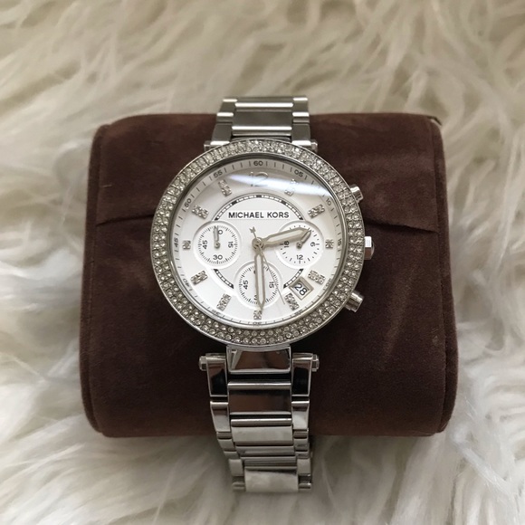 Michael Kors rhinestone watch - Picture 1 of 2